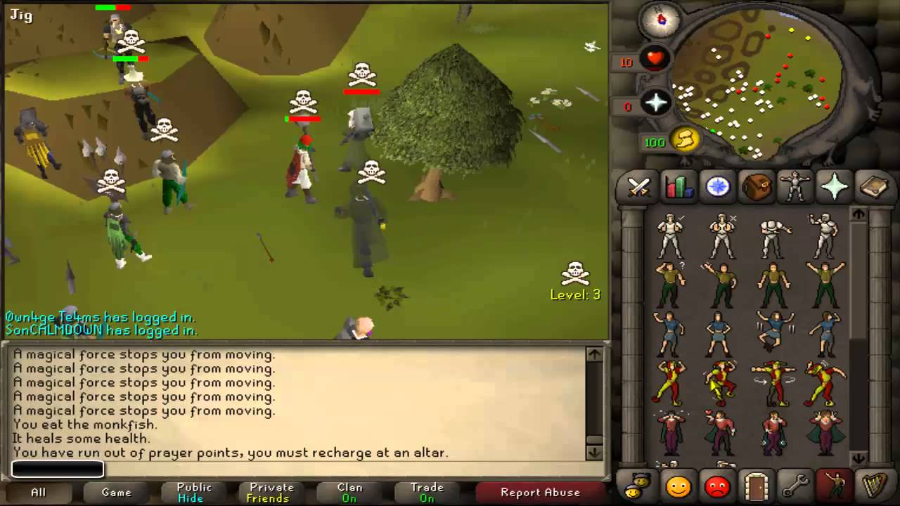 1 Tick Gmaul - Bank Video / Stats / Oldschool Runescape 2007 Pk Vid #25