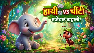 The Elephant and the Ant Story 🐘🐜 | Moral Story for Kids | 3D Cartoon Story