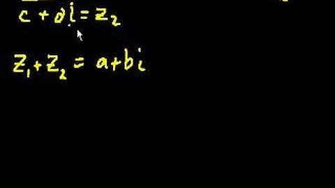 Complex Numbers (part 1)