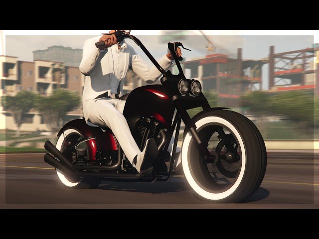 Western Zombie Chopper Customizations (Harley Davidson Fat Bob Custom) - Gta  5 Online - Youtube