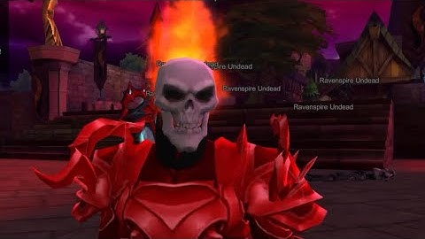 Getting Head Skull and Fire Engulfed Head Skull dropped by any MOBS in any area of Ravenspire  @AQ3D