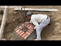Construction And Decoration Techniques For Gate Pillars Using Bricks And Sturdy Reinforced Concrete