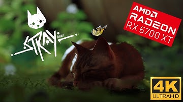 STRAY [AMD RADEON RX 6700 XT] 4K⁶⁰ ULTRA/MEDIUM/LOW GRAPHICS SETTINGS TEST