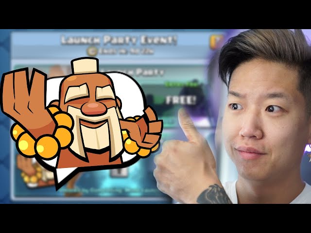 BEST DECK for MONK LAUNCH PARTY! — Clash Royale 