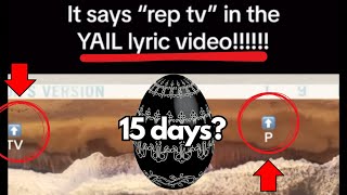 Taylor Swift just told us when Rep TV comes out...in a lyric video
