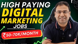 High Paying Digital Marketing Jobs in India : Top Roles You Must Apply   Umar Tazkeer