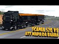 ESSE NOVO TRECHO FICOU MUITO TOP - EM BUSCA DE UM FRETE NO SCANIA V8 RODO-CAÇAMBA - ETS 2 MODS