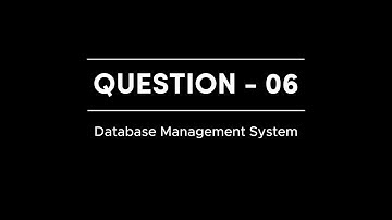 Question Set  06 || How to use Update Query Statement to change the data in the database