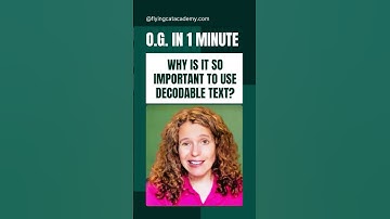 Reason why DECODABLES are important #ortongillingham #literacy #shorts #decodables