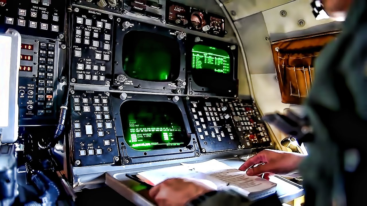 B 1 Bomber Pilot Prep Takeoff Inside The Bone