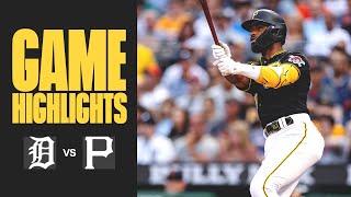 Liover Peguero Hits Third Career HR in Win | Tigers vs. Pirates Highlights (8/1/23)