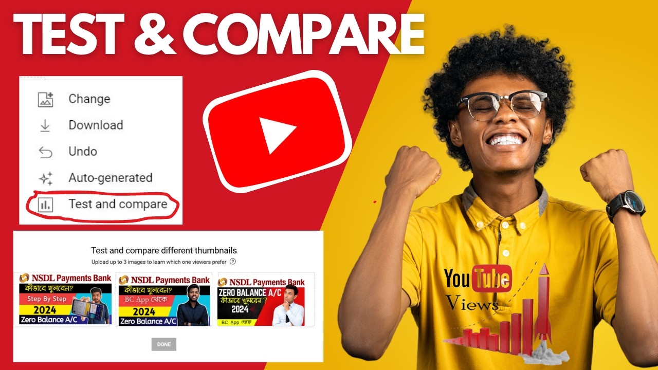 Youtube New Test & Compare Feature Kaise Use Kare ? | How to Use ...