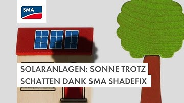 Solaranlagen: Sonne trotz Schatten dank SMA ShadeFix