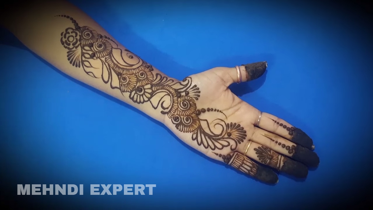 Latest Stylish Arabic Beautiful Mehndi Designs For Hands | Easy Unique ...