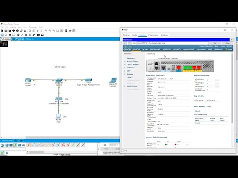 Configure Cisco 3504 Wireless LAN Controller (WLC) on Simple Local Area Network