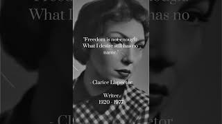 Daily Quote #shorts #quotes #quotesaboutlife #claricelispector