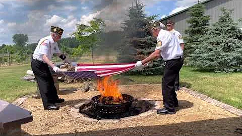 Flag Retirement Ceremony