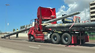 Best IDIOTS in Truck 2024 | Dangerous Heavy Equipment Fails Operator Skills | Car, Dump Truck Fails