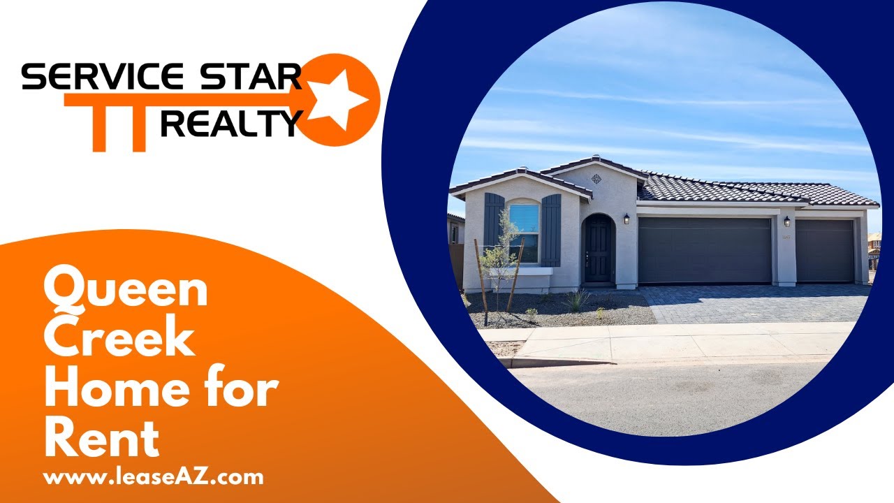 Queen Creek Homes for Rent 4BR/3BA by Queen Creek Property Management | Service Star Realty