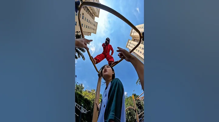 Squid Game 3 vs Player in real life 38 #squidgame3 #shorts #funny #pov #tikzic86