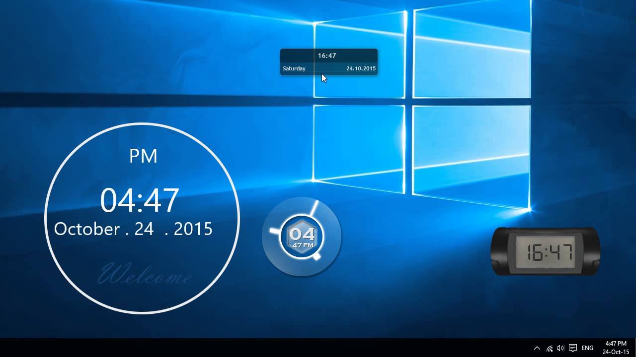 How To Show Multiple Clocks On Multiple Desktops In Windows 10 YouTube