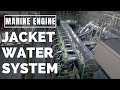 Engine jacket water cooling system