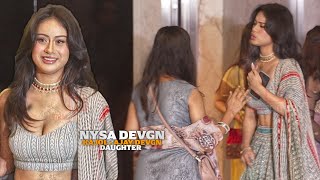 Nysa Devgn - Kajol and Ajay Devgn daughter Looking Stunning at Tseries Diwali Party 2022