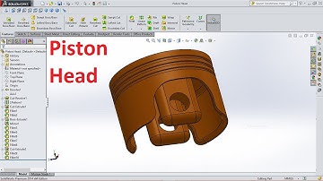 Solidworks Tutorial Piston Head