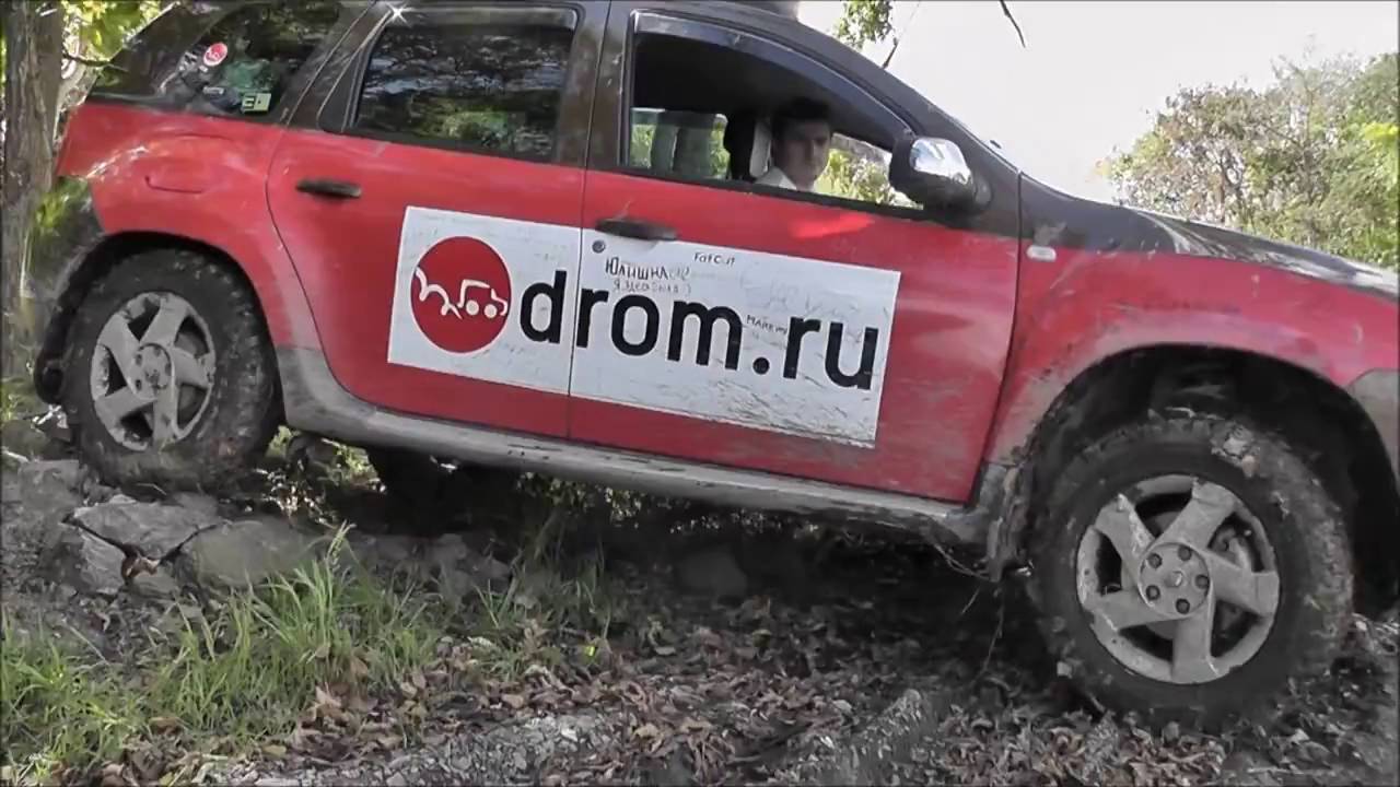 Дастер на бездорожье видео