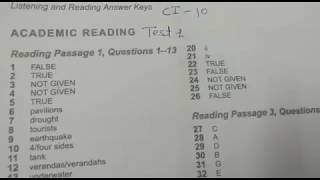 Stepwells ANSWER KEY/ CAMBRIDGE IELTS 10 TEST 1 (ONE) ACADEMIC READING ANSWER KEY