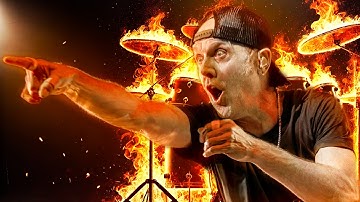 LARS ULRICH BRINGS FAN ONSTAGE TO PLAY HIS DRUMS LIVE (2025) #METALLICA