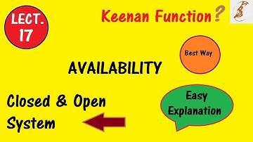 Lecture 17: Availability