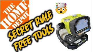 Home depot [secret rule to free tools and more]