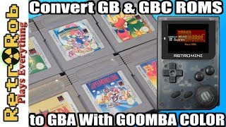 How to Convert Gameboy and Gameboy Color Roms to GBA with Goomba Color screenshot 3