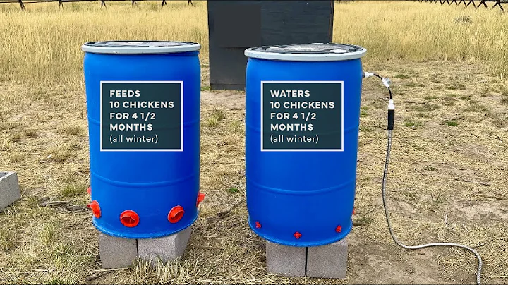 The Thirsty Earth Easy Chicken Feeder and Automatic Chicken Waterer Kits