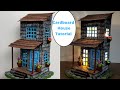 Cardboard House, Best out of waste,Cardboard craft/Wall decoration/ CreativeCat/Art and craft