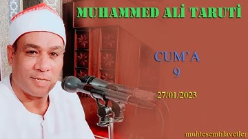 Muhammed Ali Taruti - Cum'a (9) 27/01/2023  محمد علي الطاروطي سورة الجمعة