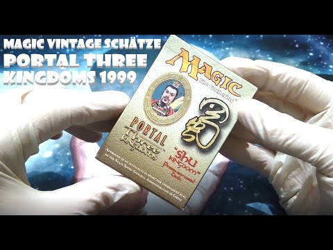 Magic Vintage Schätze 77: PORTAL THREE KINGDOMS (1999) Theme Deck SHU KINGDOM Magic Gathering MtG