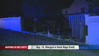 Boy, 16, Charged in Road Rage Crash