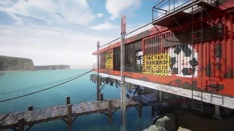 Shipping Container House in Unreal Engine 4
