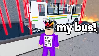 Roblox BUT I DESTROY A School Bus