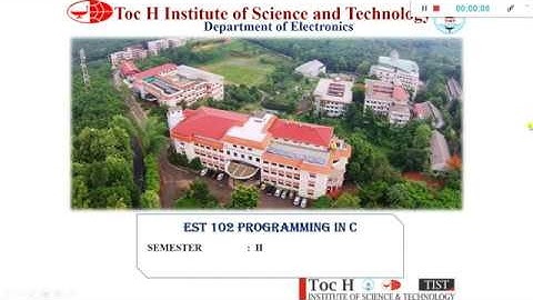 EST 102 Programming in C-Module III-String Processing- Asst Prof Rekha George