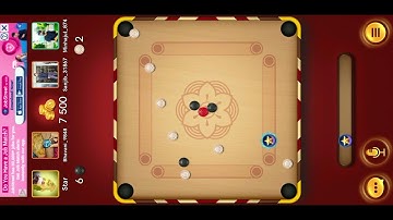 Carrom 4 players game | Carrom pool 2 vs 2 Player game play | carrom games 612