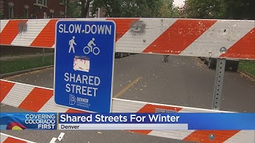 Some Shared Streets To Remain Until Spring In Denver