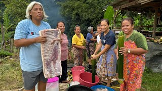 Acara Tradisi Setiap Tahun Masyarakat Iban Dayak Sarawak / Masak Pulut Buat Air Tuak / Air Tapai…//