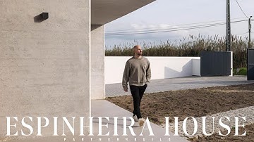 Sculpturaal betonnen huis dat licht en materialiteit viert | Huis van Espinheira