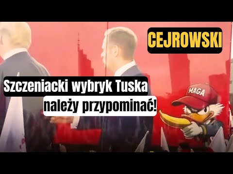 Należy przypominać szczeniacki wybryk Tuska! Cejrowski o Marszu 2024