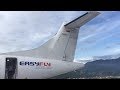 |TRIP REPORT| ATR 42-500 MANIZALES BOGOTA-PUENTE AEREO ARRIVAL EASYFLY