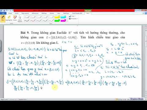 Video: Cách Xác định Hình Chiếu Của Vectơ