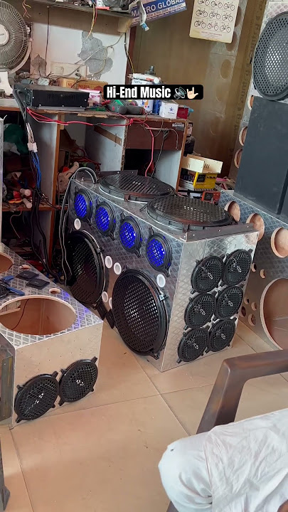 16”inchi 4 Bass Full End GallBaat 🔊🤟🏻🚀 #musicsystem #hi_end_music_system #dj #shortsviral #short